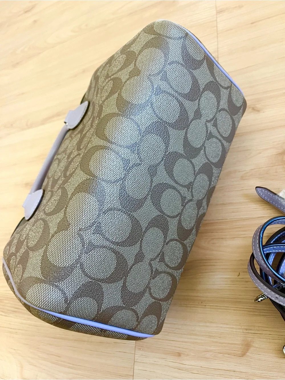 Coach Signature Mini Bennett Khaki Jasmine#F32203